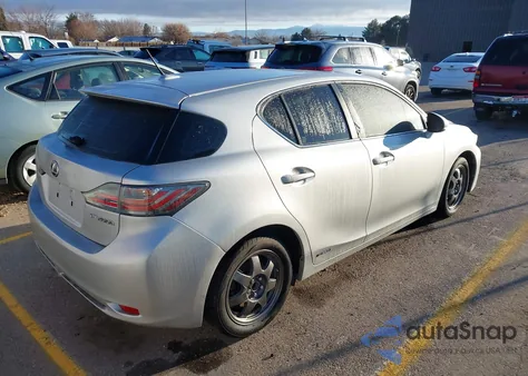 2012 Lexus Ct 200H Premium из США, поврежденный, VIN JTHKD5BHXC2081240